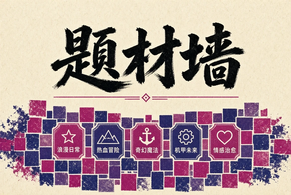 题材墙栏目图